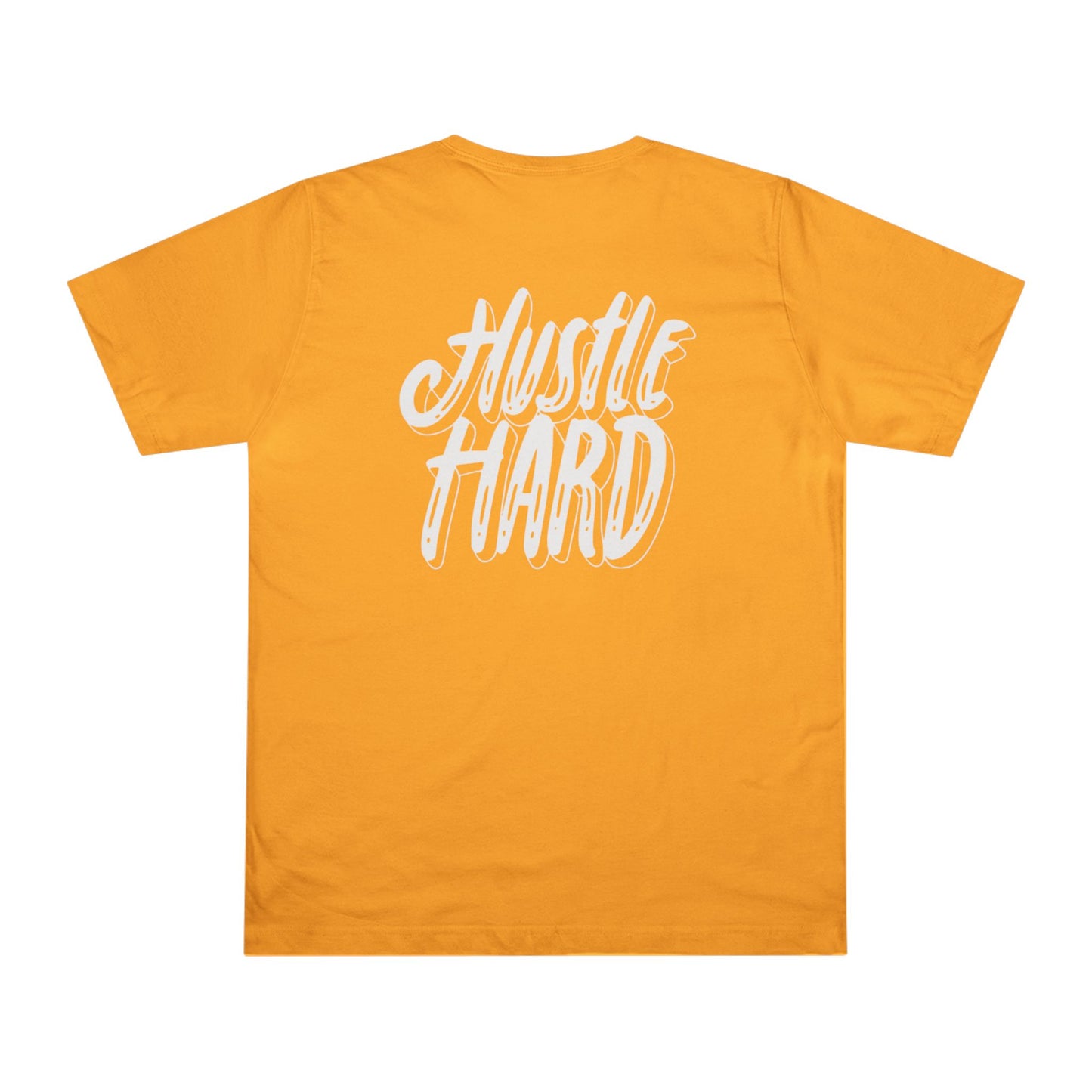 Hustle Hard Graphic T-Shirt — "Stay Lit" Chest Script