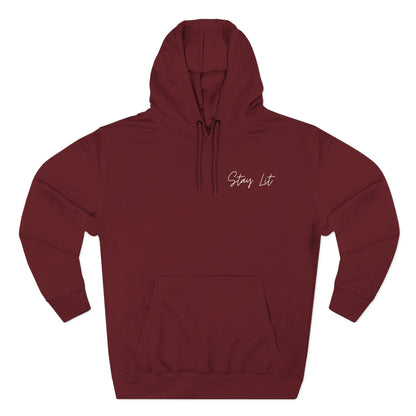 Hoodie — "Be the Energy You Want to Attract" Retro Motivational Fleece Hoodie