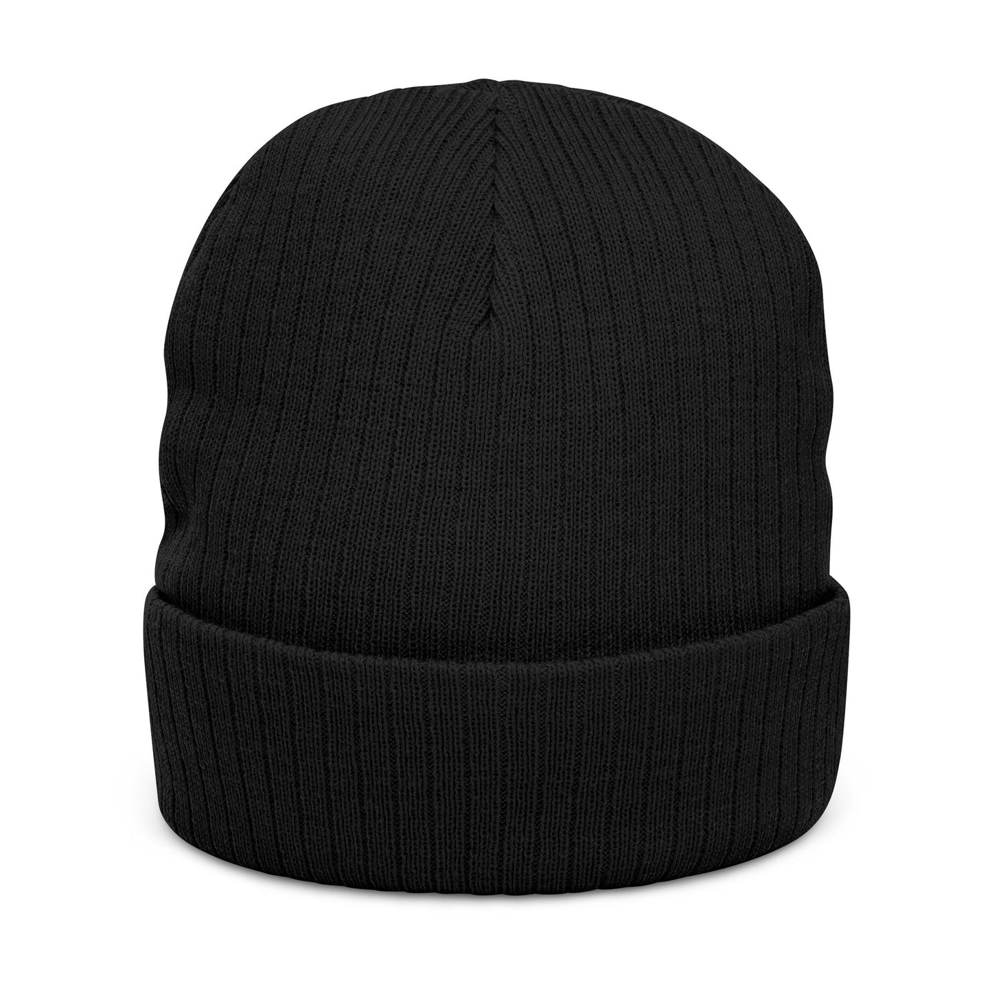 Ribbed Knit Beanie (Embroidery)