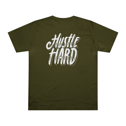 Hustle Hard Graphic T-Shirt — "Stay Lit" Chest Script