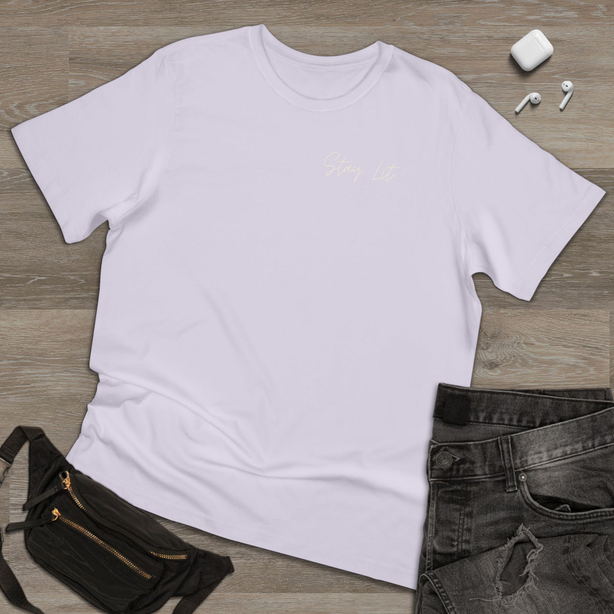 Classic Heather Grey T-Shirt — Everyday Crew Tee