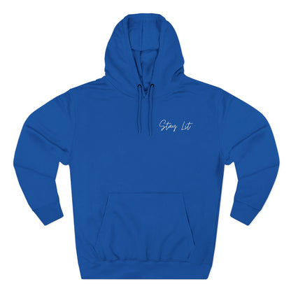 Hoodie — "Be the Energy You Want to Attract" Retro Motivational Fleece Hoodie