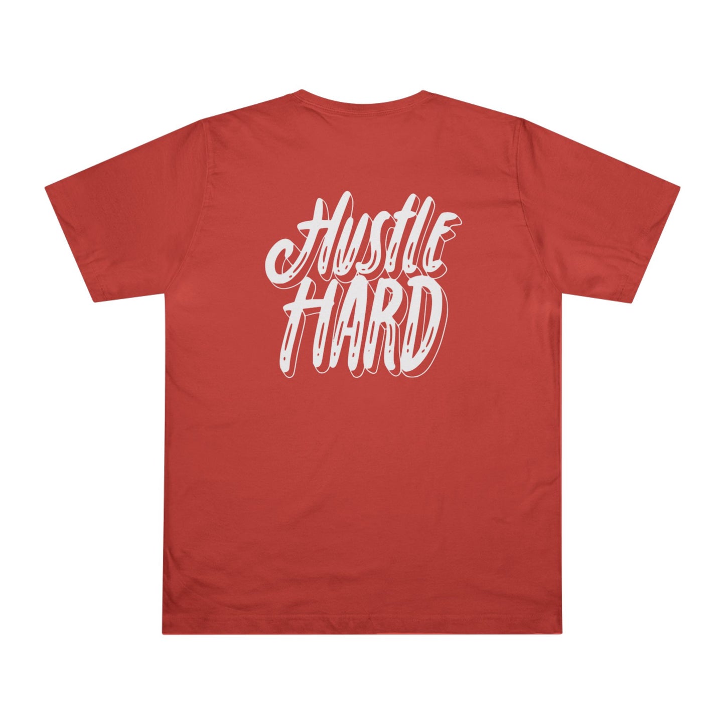 Hustle Hard Graphic T-Shirt — "Stay Lit" Chest Script