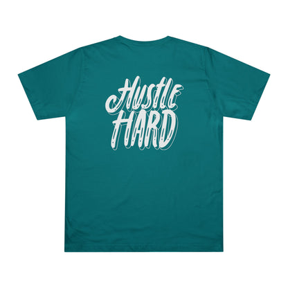 Hustle Hard Graphic T-Shirt — "Stay Lit" Chest Script
