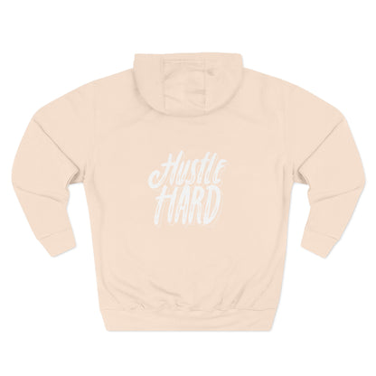 Hustle Hard Hoodie — Motivational Fleece Pullover
