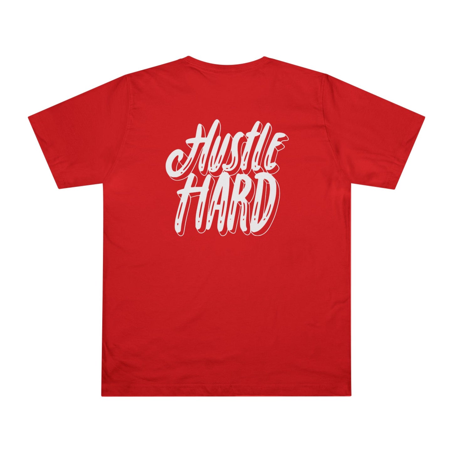 Hustle Hard Graphic T-Shirt — "Stay Lit" Chest Script