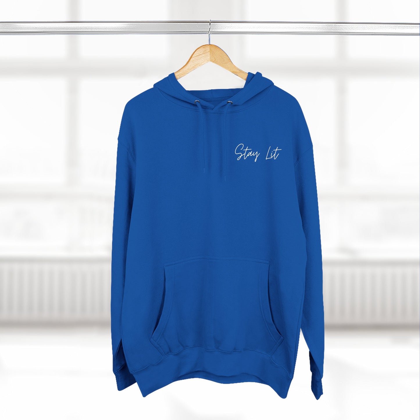 Hoodie — "Be the Energy You Want to Attract" Retro Motivational Fleece Hoodie
