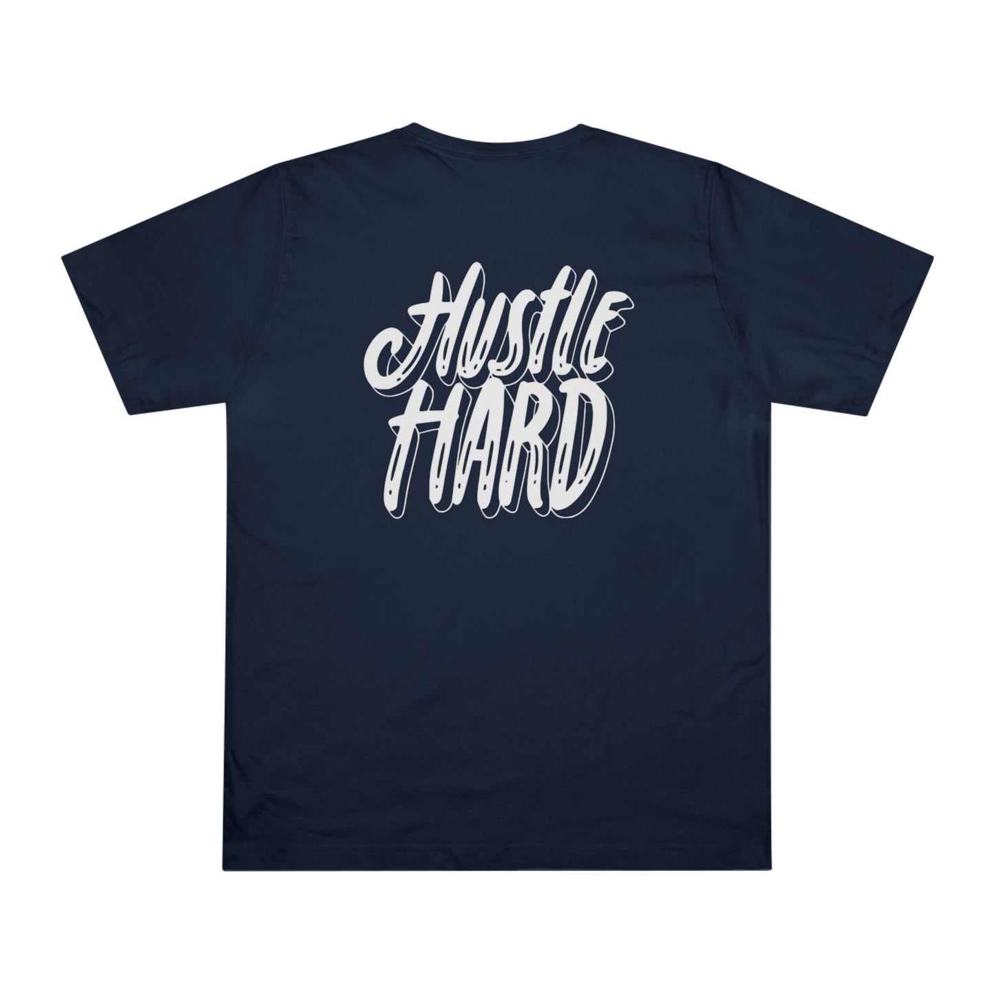 Hustle Hard Graphic T-Shirt — "Stay Lit" Chest Script