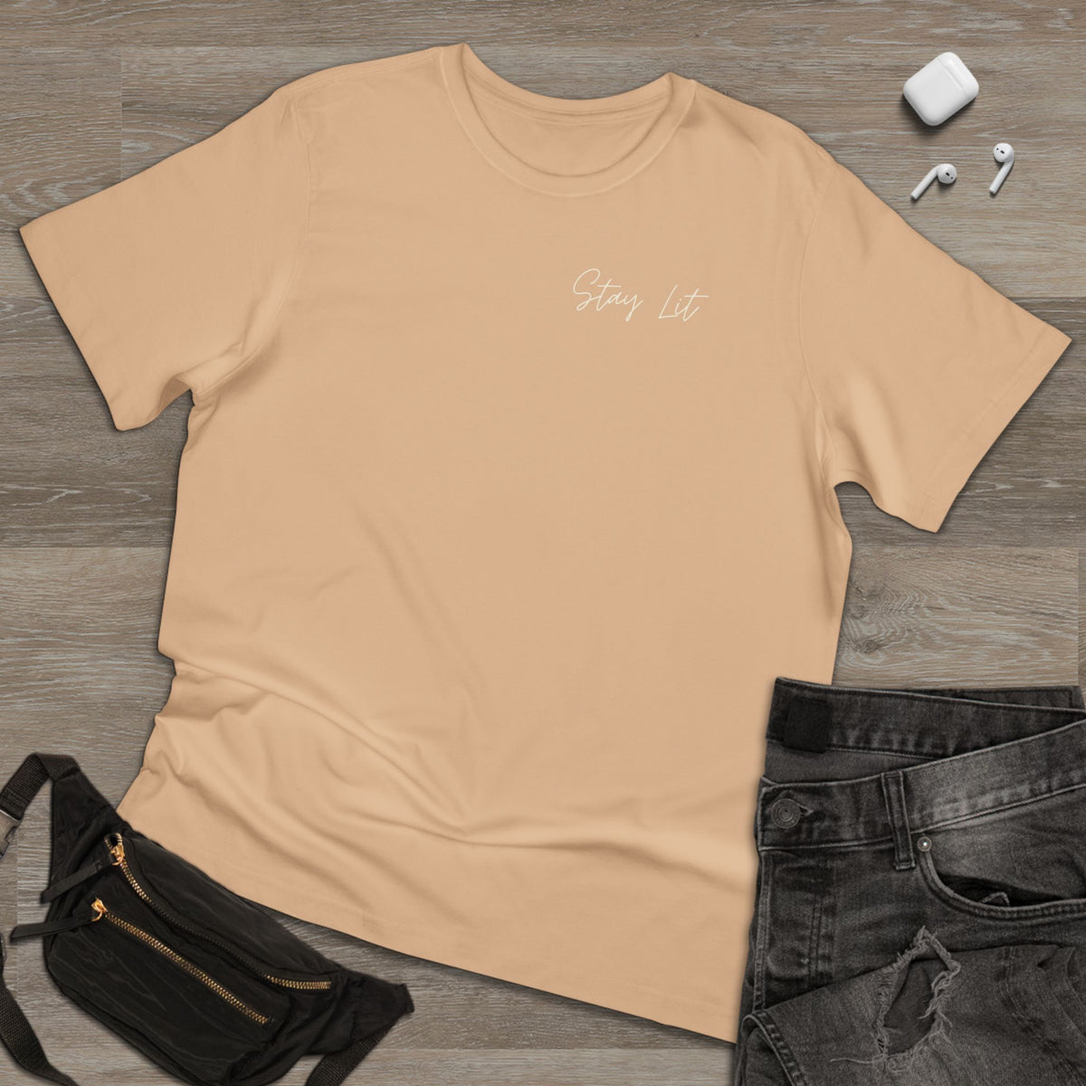 Classic Heather Grey T-Shirt — Everyday Crew Tee