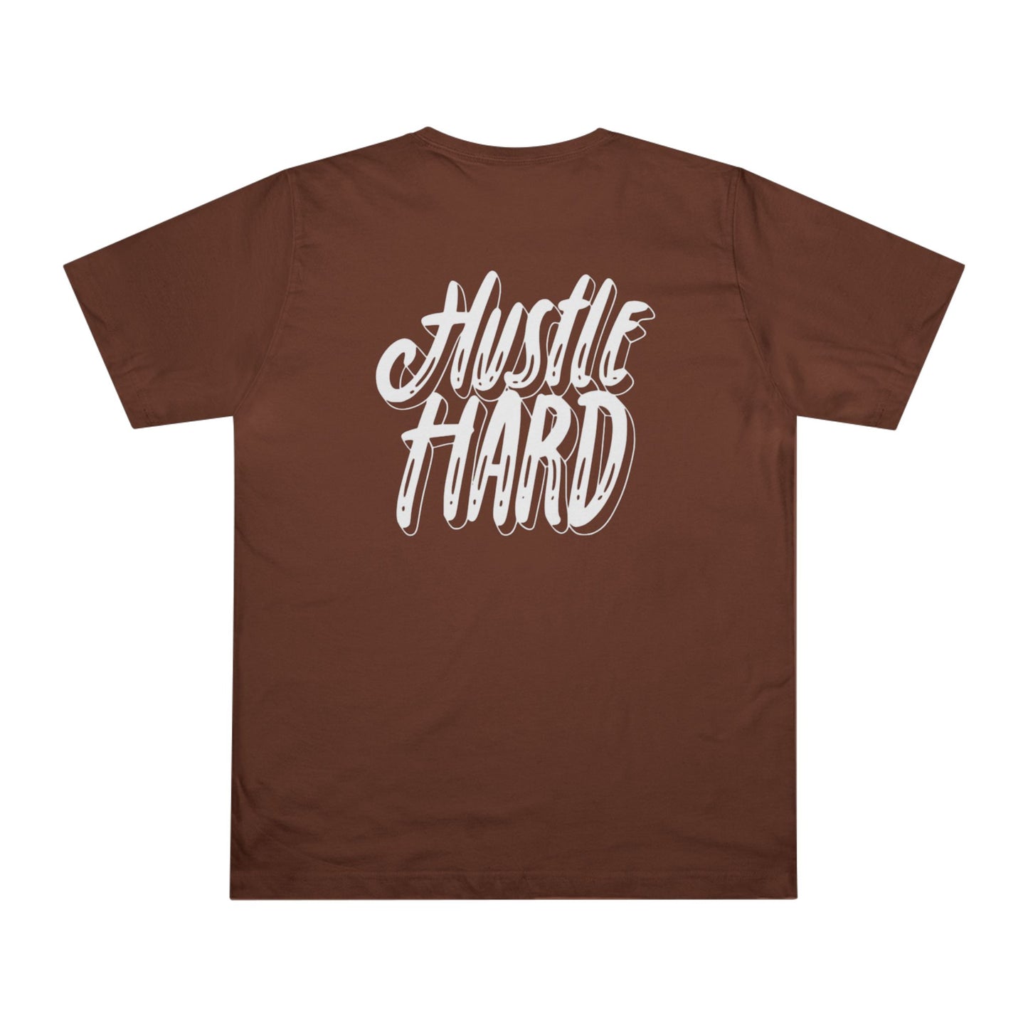 Hustle Hard Graphic T-Shirt — "Stay Lit" Chest Script