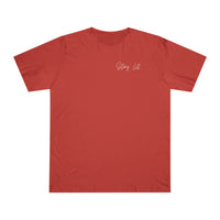 Hustle Hard Graphic T-Shirt — "Stay Lit" Chest Script