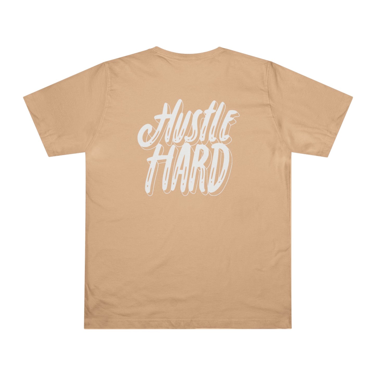 Hustle Hard Graphic T-Shirt — "Stay Lit" Chest Script