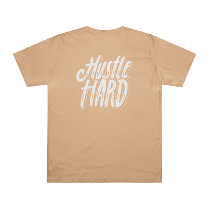 Hustle Hard Graphic T-Shirt — "Stay Lit" Chest Script