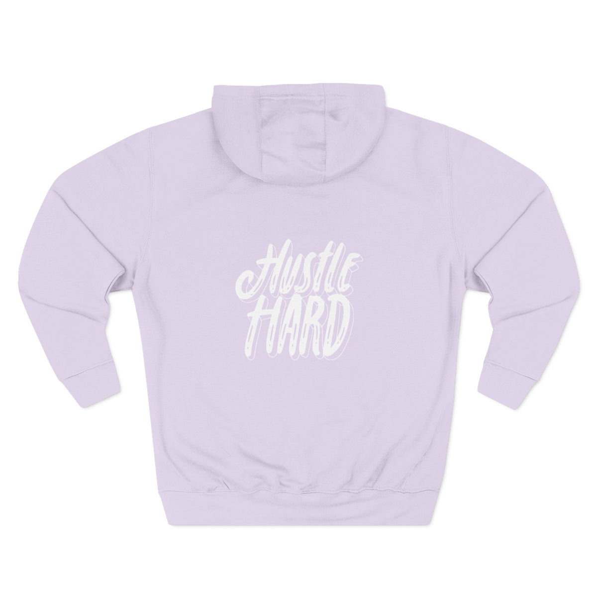 Hustle Hard Hoodie — Motivational Fleece Pullover