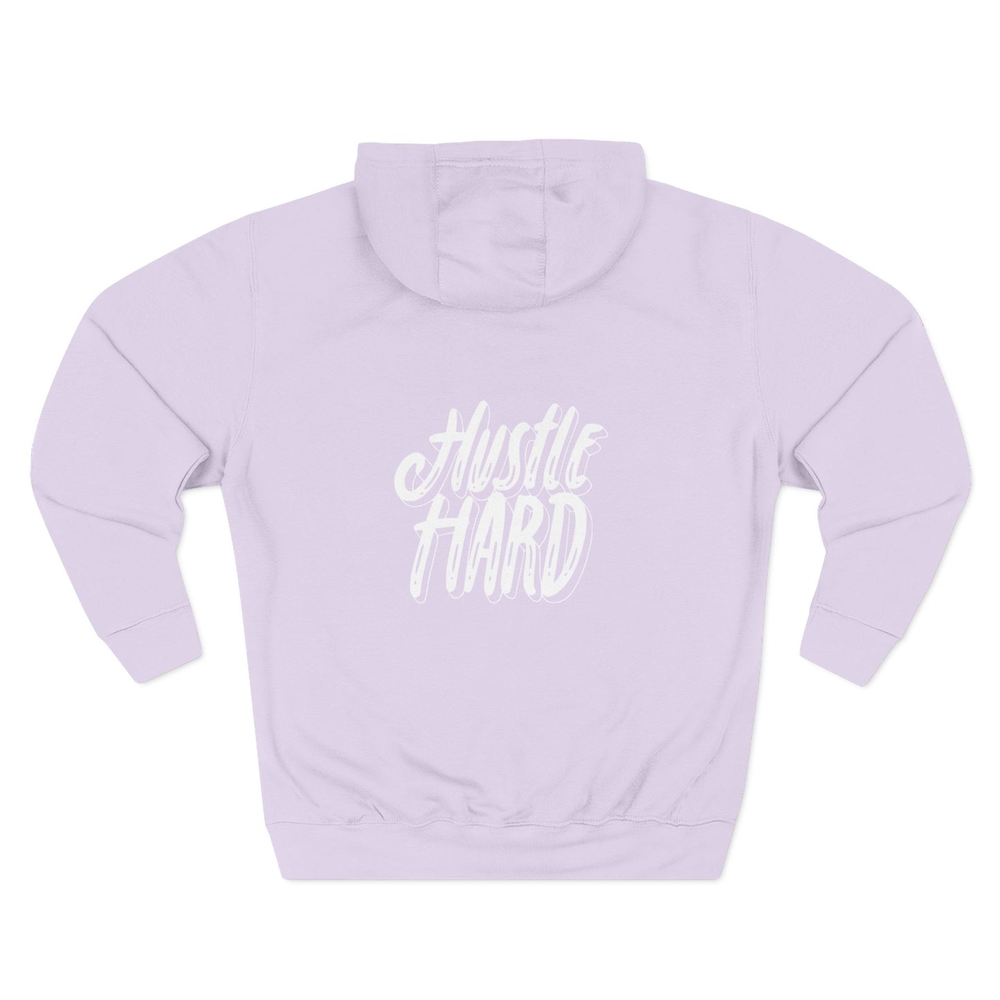 Hustle Hard Hoodie — Motivational Fleece Pullover