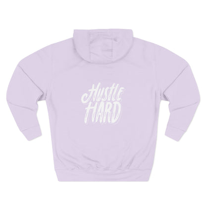 Hustle Hard Hoodie — Motivational Fleece Pullover